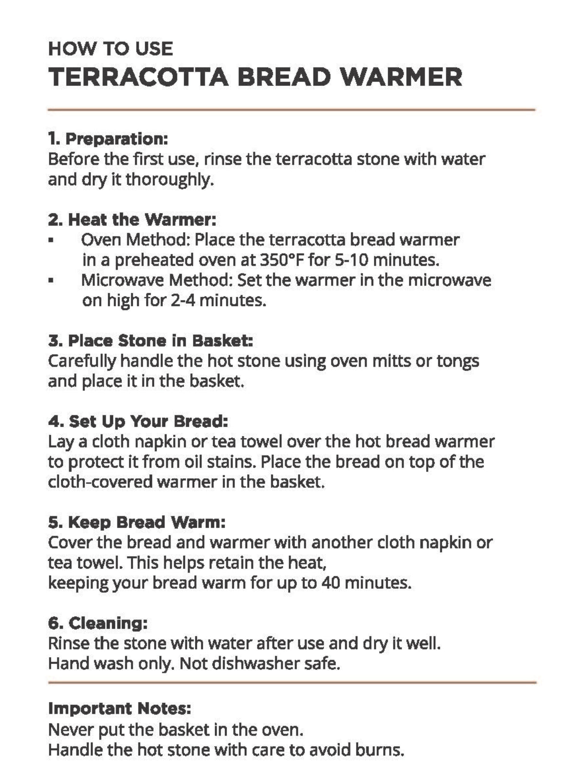 Bread Warmer & Basket Gift Set with Tea Towel - Flower